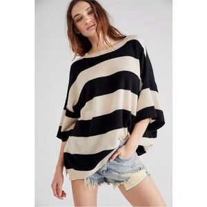 NWT Free People Harlow Cashmere Tee